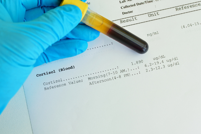 cortisol levels lab results